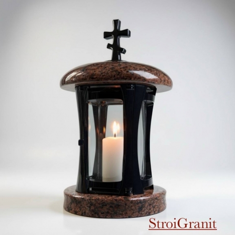 Лампада Лезниковский гранит Черный. 4 500 ₽/шт