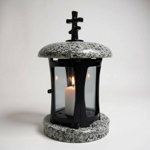 Лампада Покостовский гранит Черный. 4 500 ₽/шт
