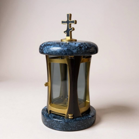 Лампада гранит Блю Перл. Золото. 4 700 ₽/шт  